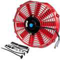 12 Inch Red Radiator Fan