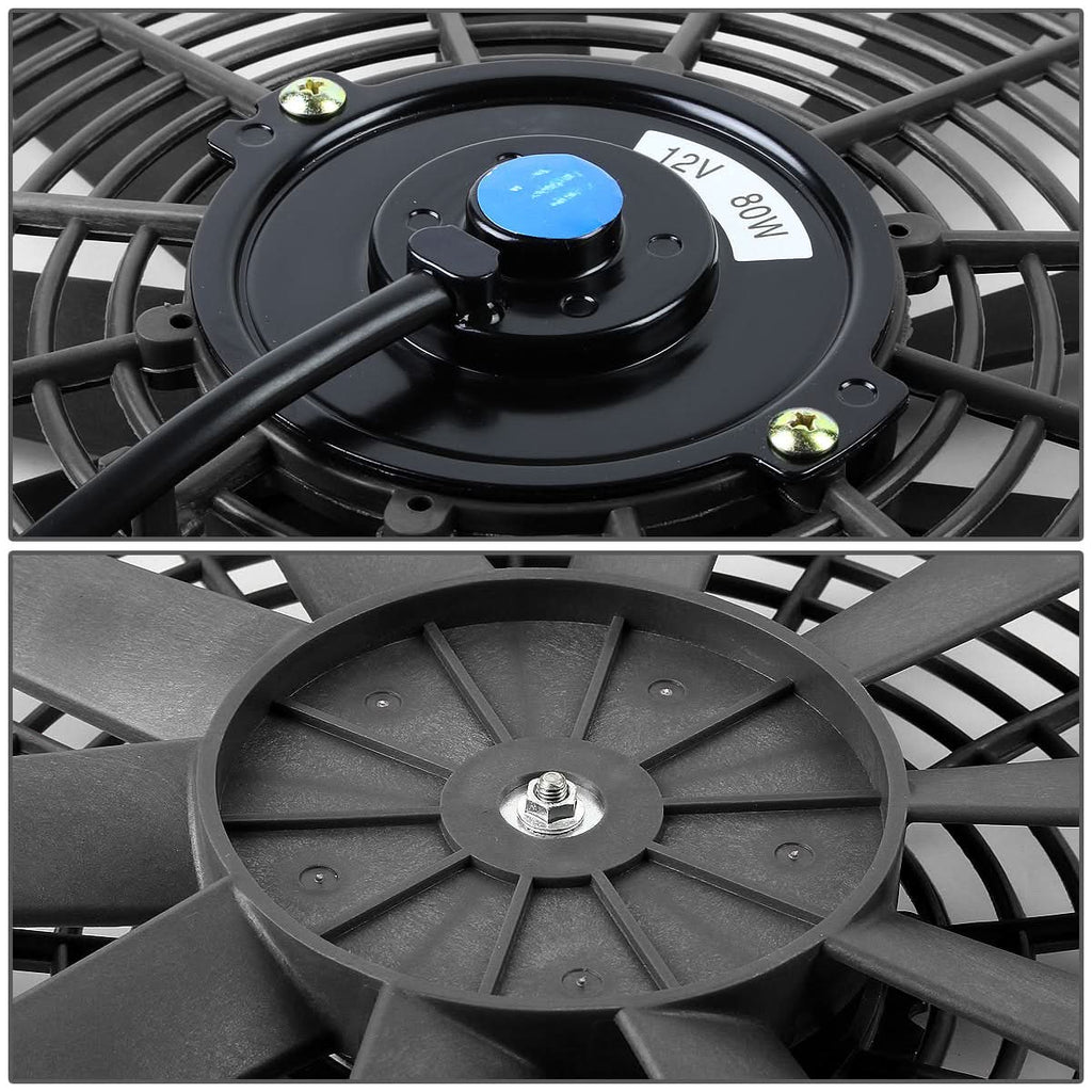 Universal 14" Black Radiator Fan