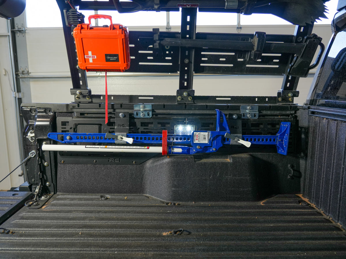 RCI Tacoma truck bed MOLLE panel — Orientation: Driver