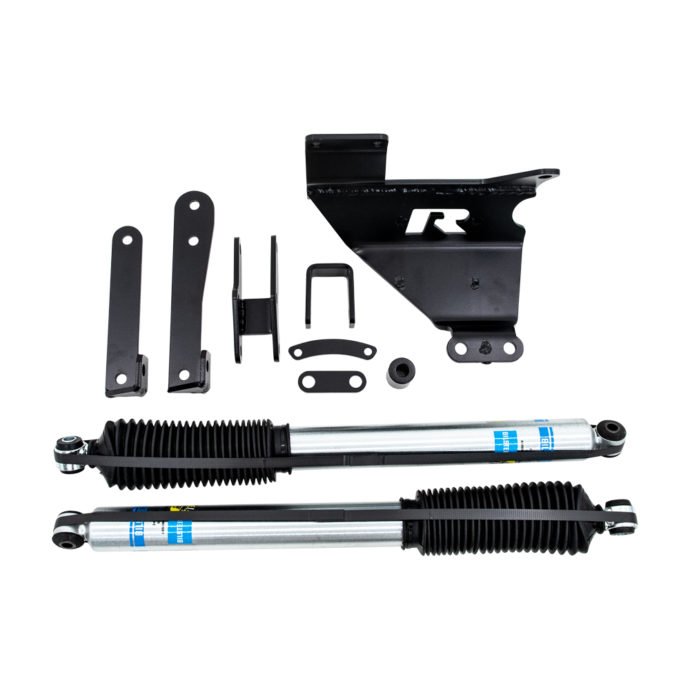 RAM HD 2600/3500 Dual Steering Stabilizer With Bilstein