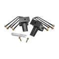 5.0" Tall Flat Block (2-pc Drive Shaft) - Ford Super Duty 2017-2022