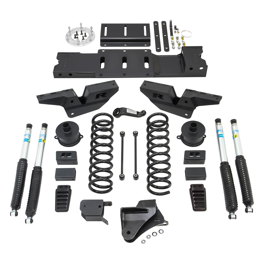 6" Lift Kit - Dodge Ram 2500 4WD W/ Bilstein Shocks 2019-2023 With Driveline Indexing Kit