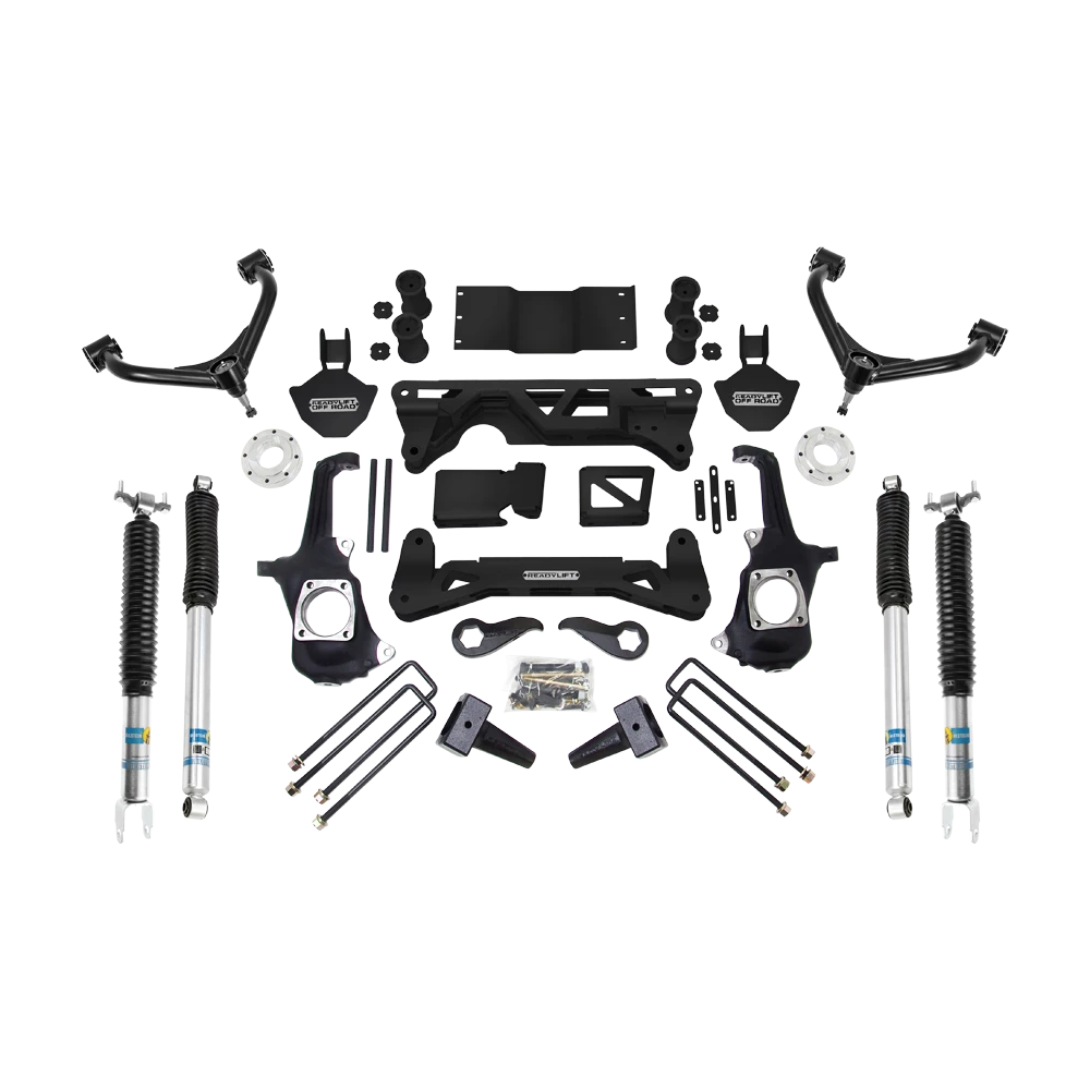 7-8" Lift Kit - GM Silverado / Sierra 2500HD/3500HD W/ Bilstein Shocks 2011-2019