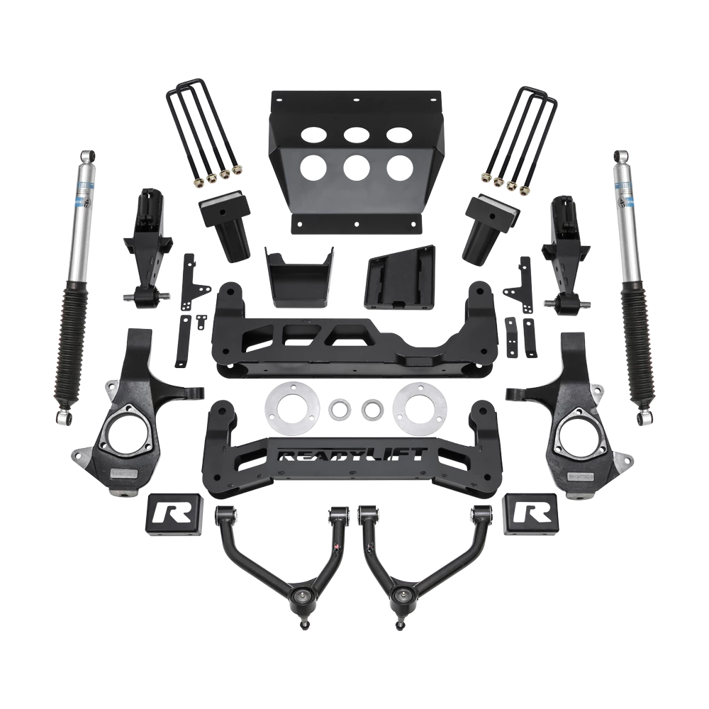 7" Lift Kit - GM Silverado / Sierra 1500 - 2016-2018 W/ Stamped Steel Suspension