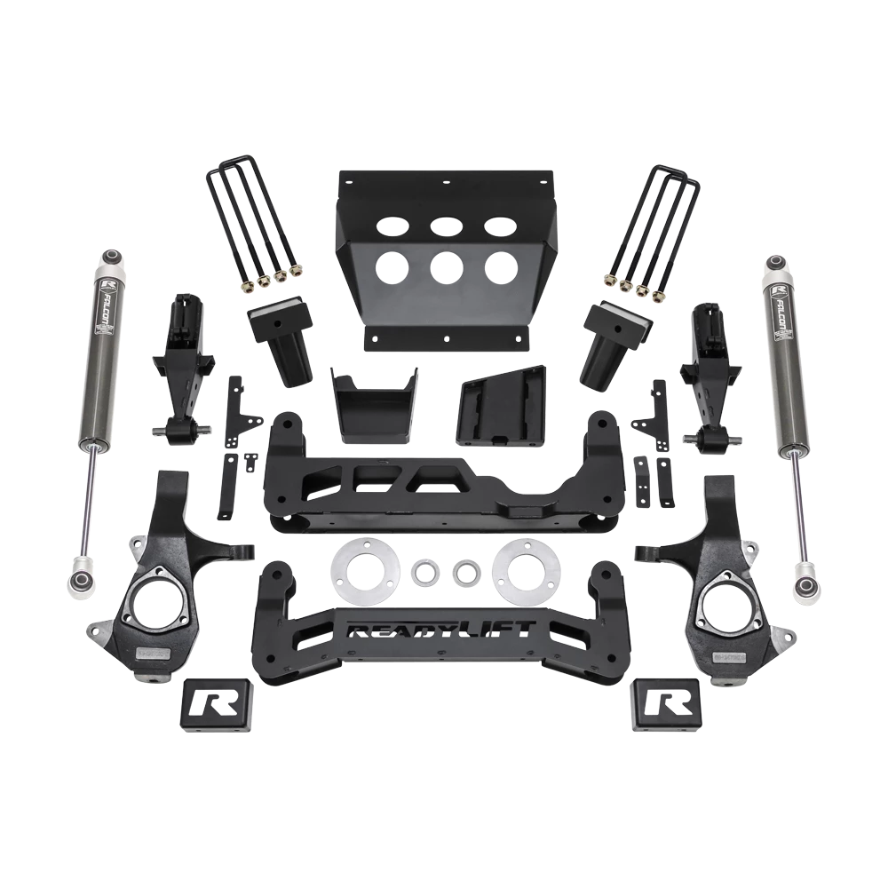 7" Lift Kit - GM Silverado / Sierra 1500 - 2014-2016.5 W/ Aluminum Suspension With Falcon 1.1 Monotube Shocks