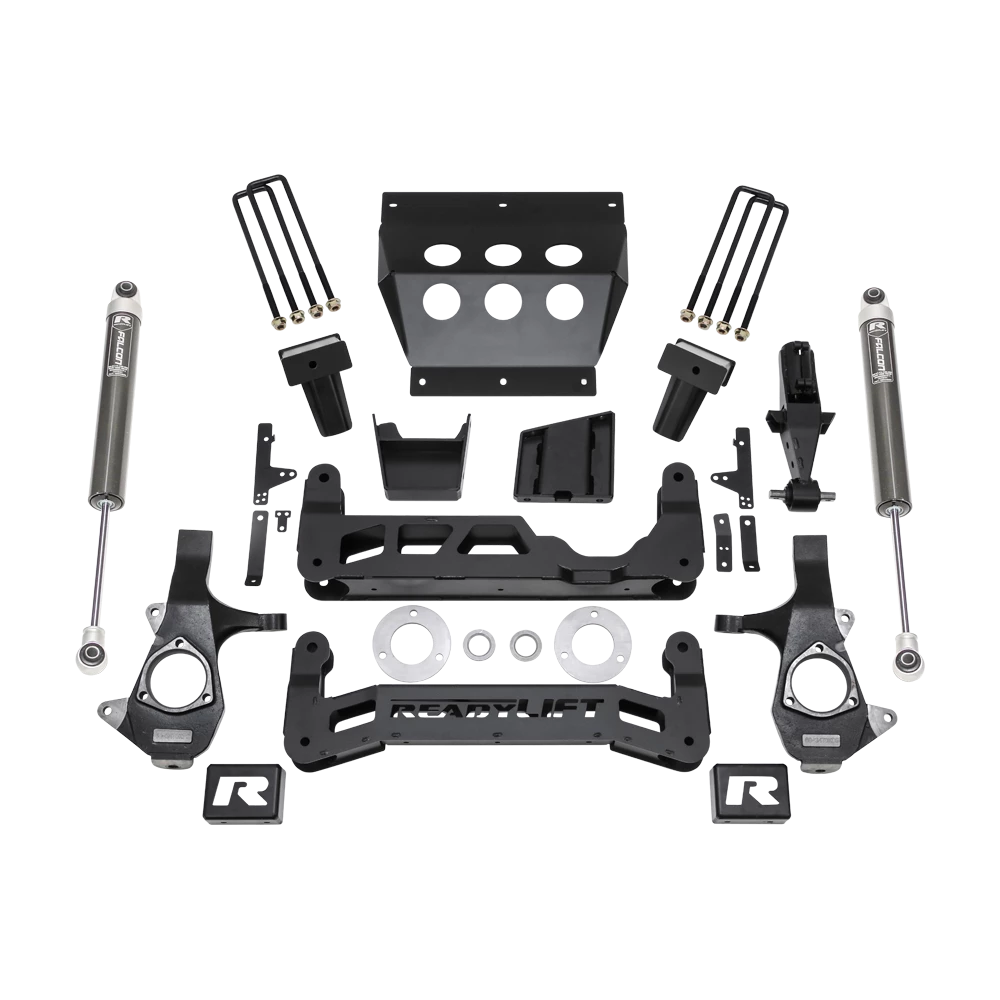 7" Lift Kit - GM Silverado / Sierra 1500 - 2014-2016 W/ Forged Steel Suspension With Falcon 1.1 Monotube Shocks