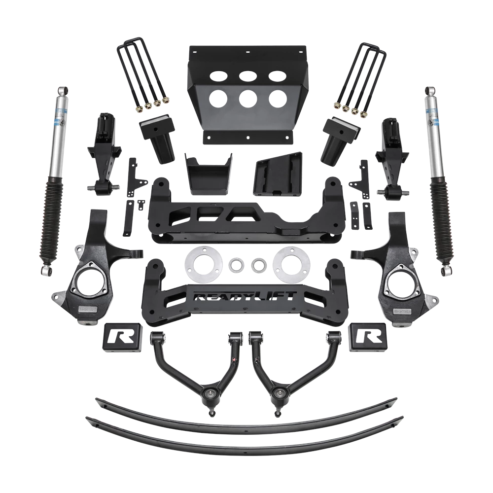 9" Lift Kit - GM Silverado / Sierra 1500 - 2014-2018 W/ Alum Or Stamped Steel Suspension