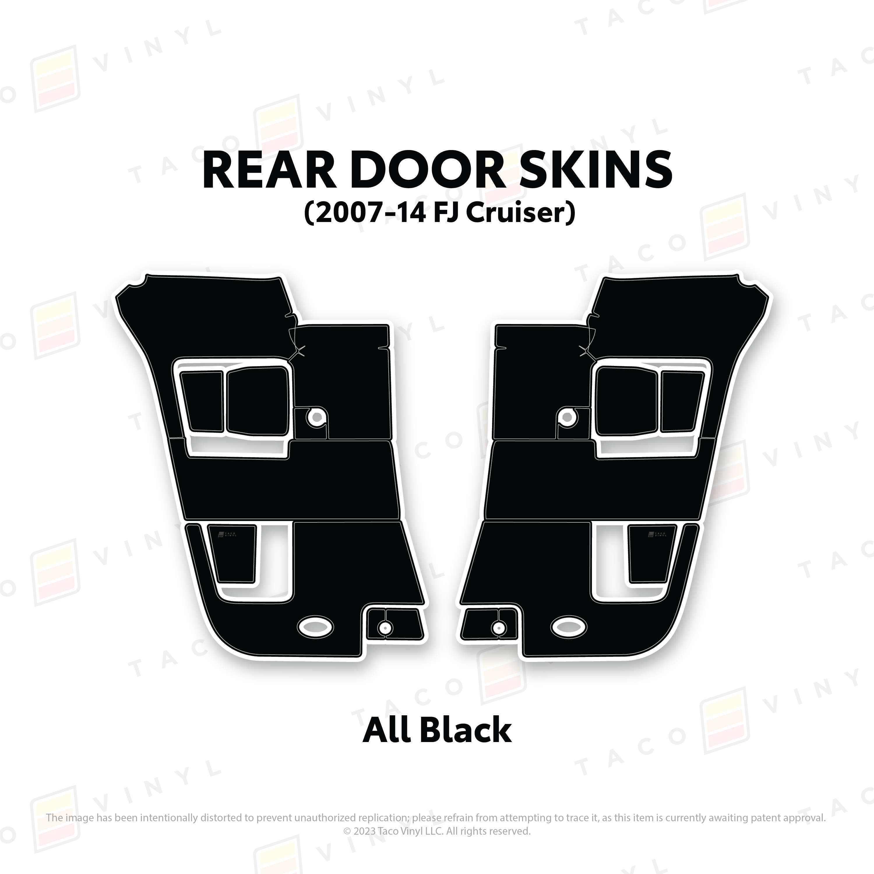 FJ Cruiser Door Skins