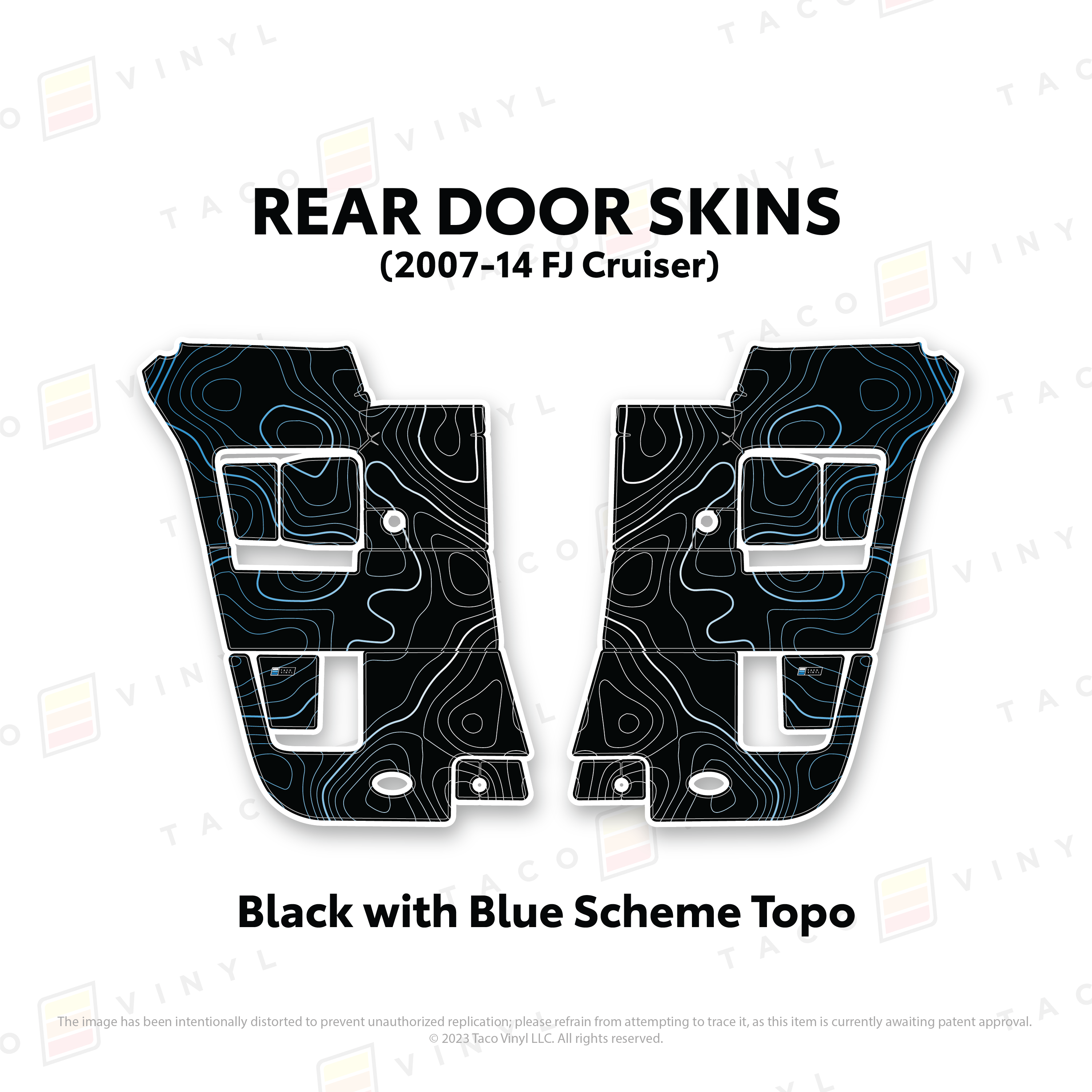FJ Cruiser Door Skins