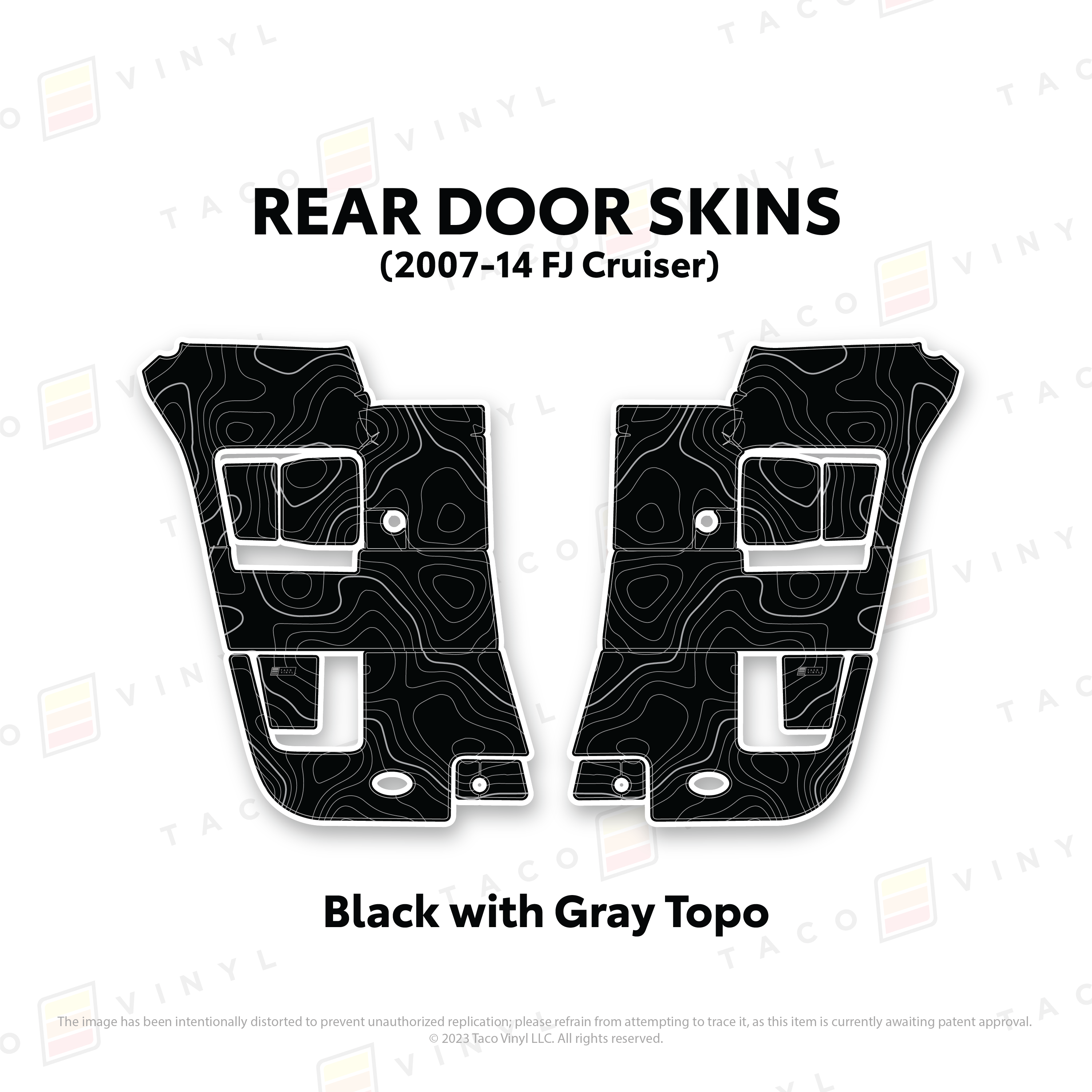 FJ Cruiser Door Skins