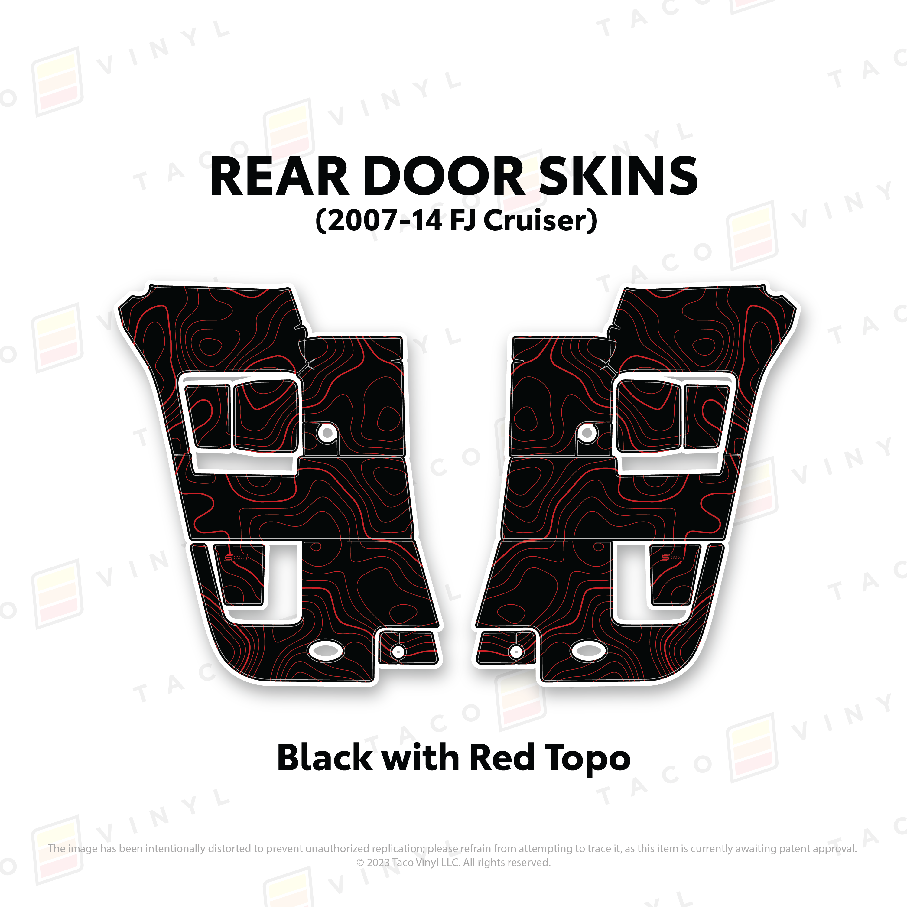 FJ Cruiser Door Skins