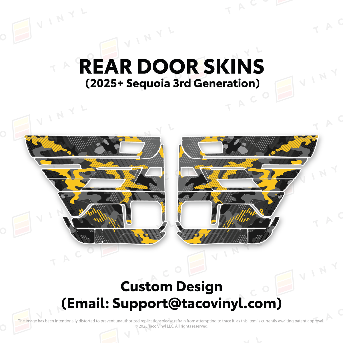 2023+ Sequoia Door Skins