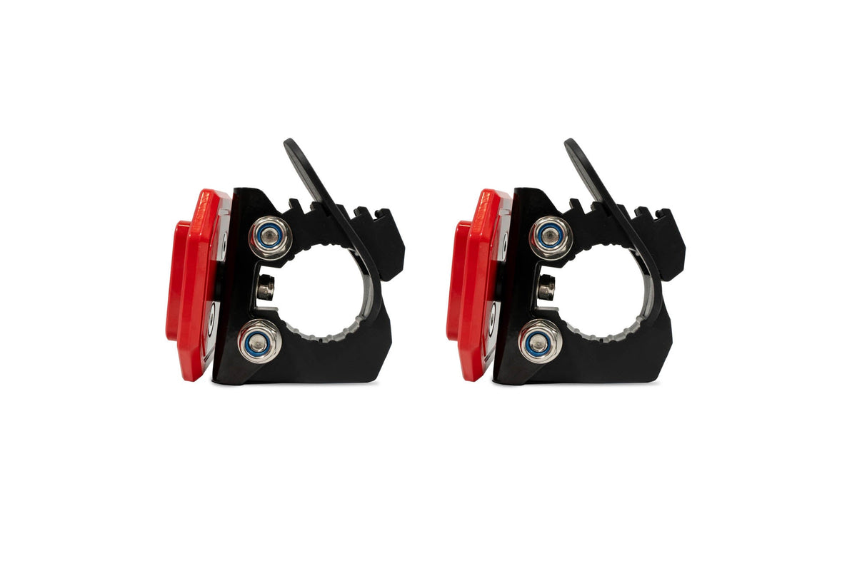 Quick Release Molle Panel Tool Mounts Red