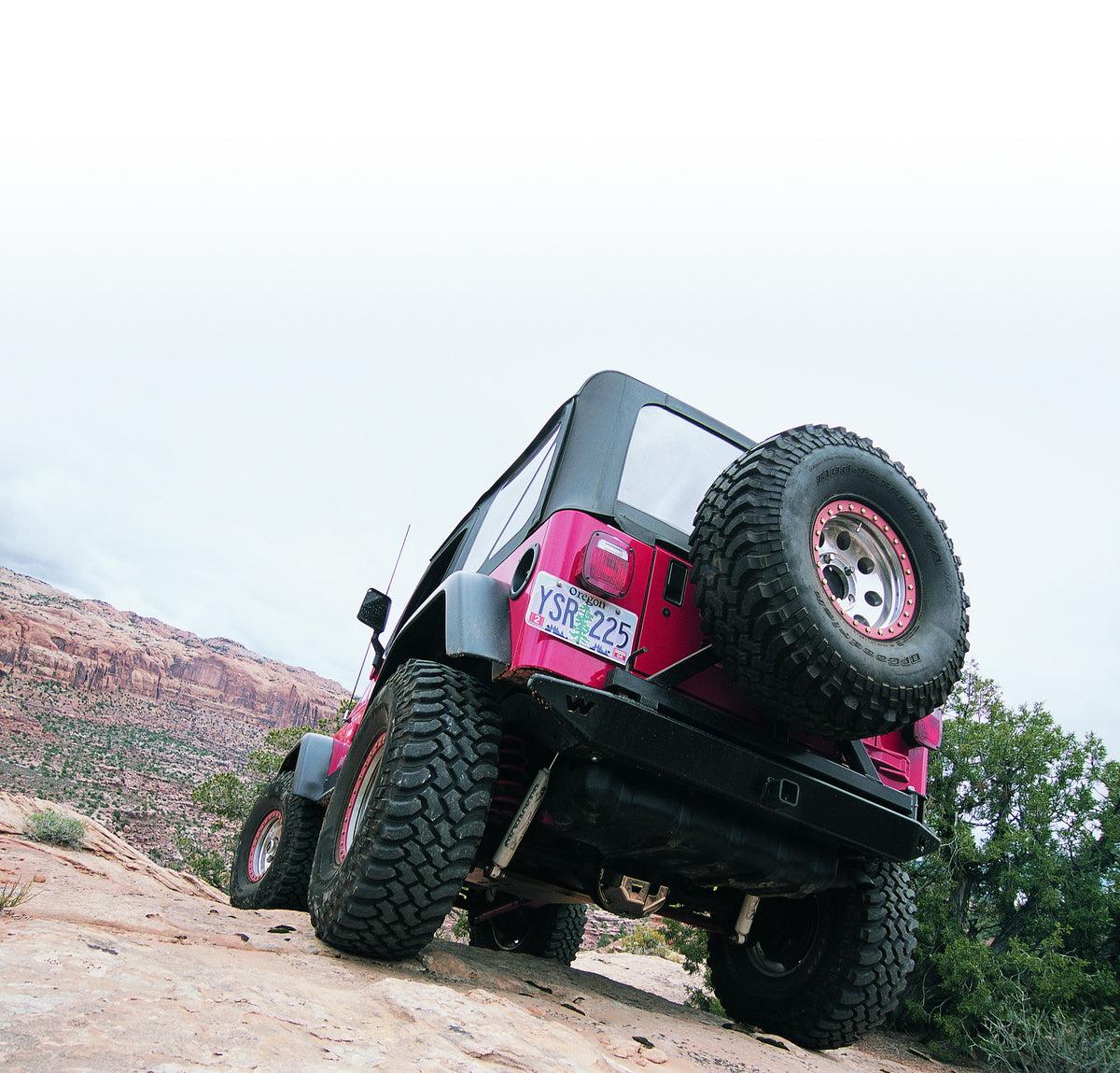 Rock Crawler Rear Bumper for 1976-1983 Jeep CJ5 / 1976-1986 Jeep CJ7