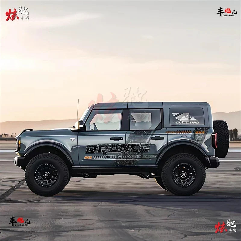 Custom Fashionable Full-Body Modification Vinyl Decal Kit for Ford Bronco | KK Sport Wrap