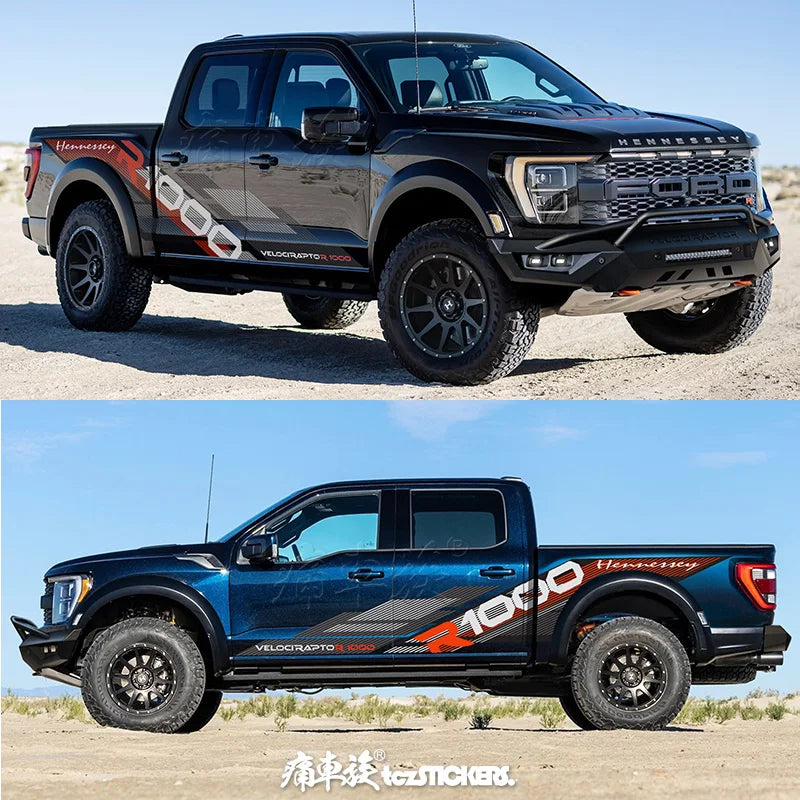 F-150 Raptor R Pickup Off-Road Racing Vinyl Decal | Body Modification Film & Decoration Sticker