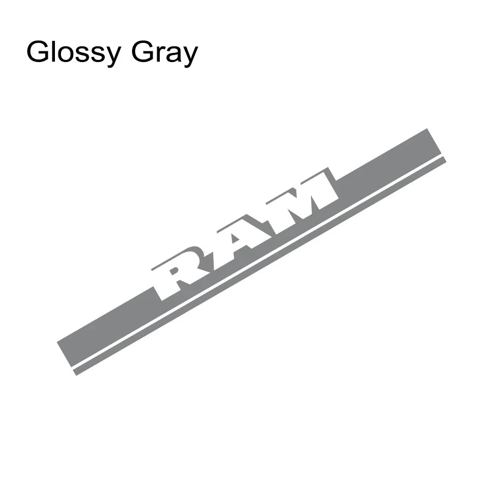 Hood Stripe Kit Decal for Dodge RAM 1500 / 2500 / 3500 Rebel / TRX | Vinyl Truck Sticker