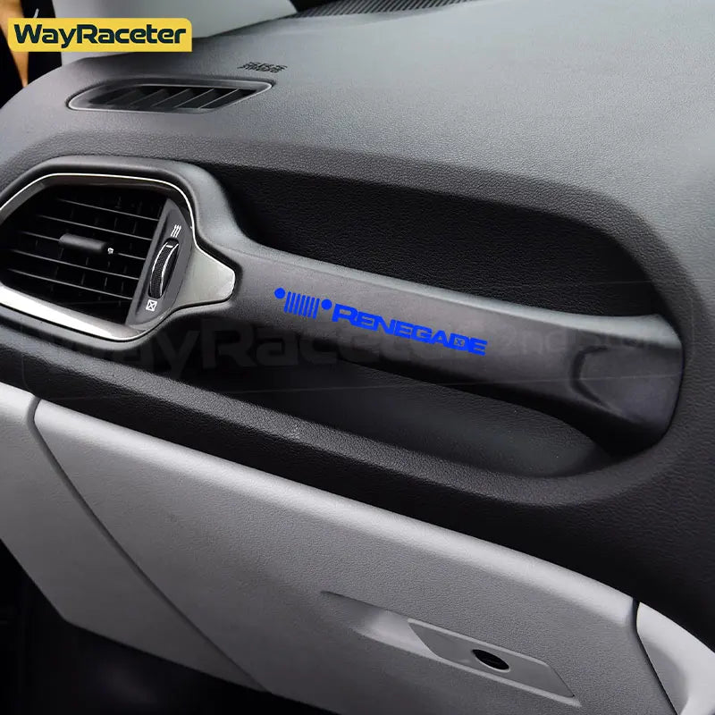 Jeep Renegade Hood & Fender Reflective Decal Kit – Grill Graphic Vinyl | Trailhawk, Sport (2 Pcs)