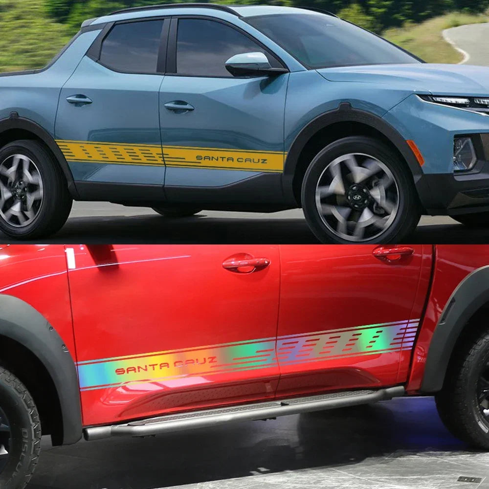 Door Side Graphic Decal for Hyundai Santa Cruz SE / SEL / Limited (2022–2023) | Vinyl Pickup Sticker