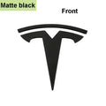 Zinc Alloy Front Hood Logo Sticker for Tesla Model 3 / Model Y | Auto Body Styling Emblem