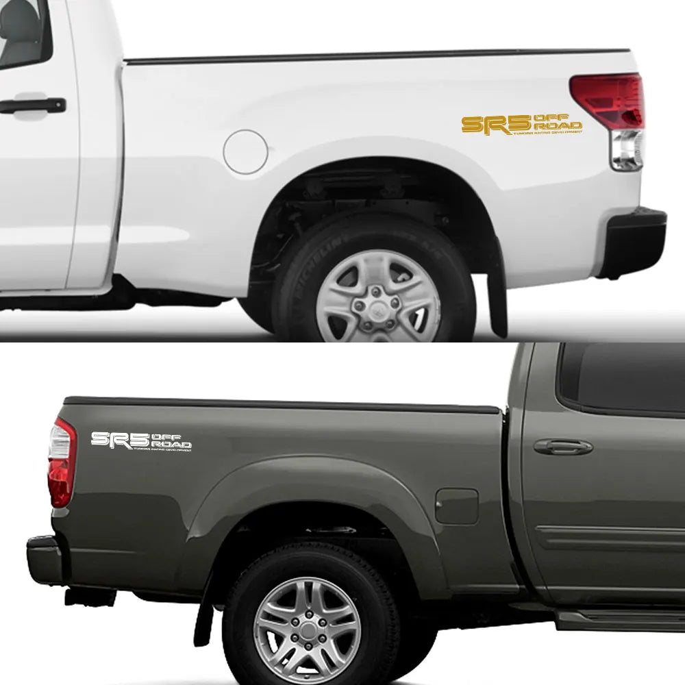Trunk Side 4x4 Off-Road Decal for Toyota Tundra TRD / SR / SR5 | Pickup Bed Vinyl Sticker