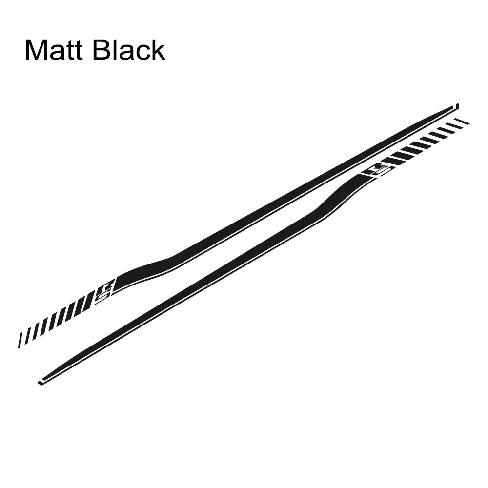 Dodge Challenger Full-Length Waistline Accent Stripe Decal Kit (2 Pcs) – Body Side Vinyl Graphic | 2008–2023 RS | 8 Finishes