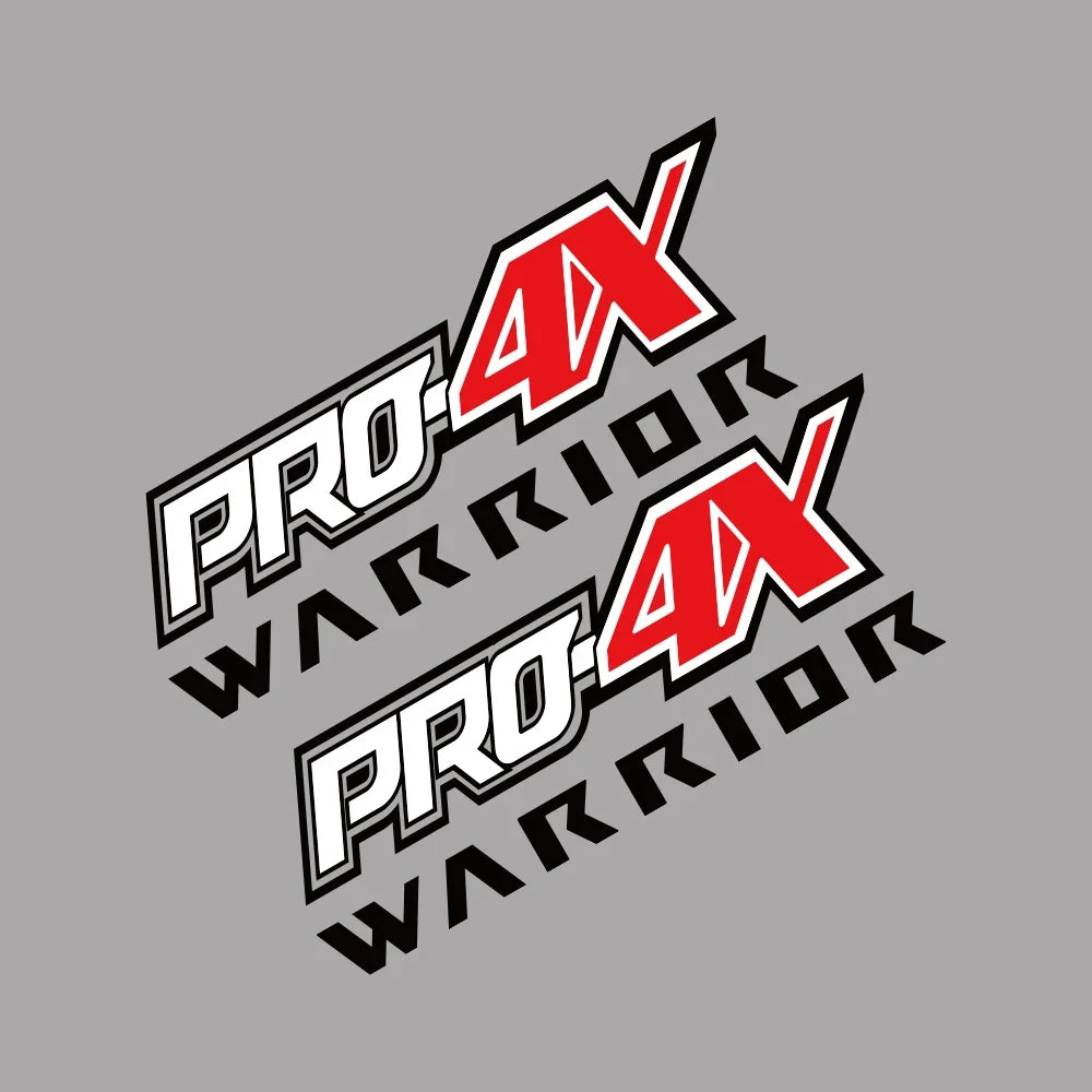 Pro-4X Rear Bed Side Decal for Nissan Navara Warrior / SL / ST | Vinyl Truck Graphic Sticker