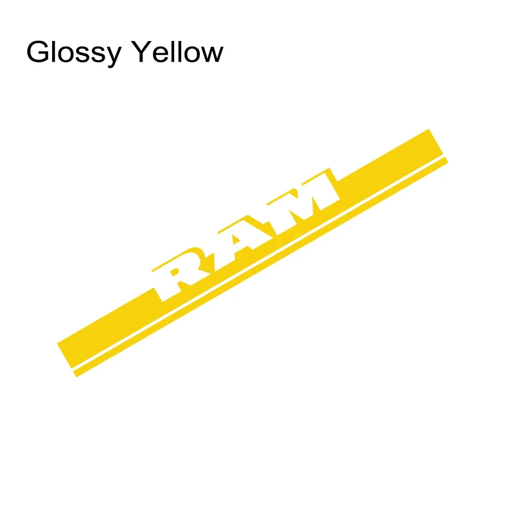 Hood Stripe Kit Decal for Dodge RAM 1500 / 2500 / 3500 Rebel / TRX | Vinyl Truck Sticker