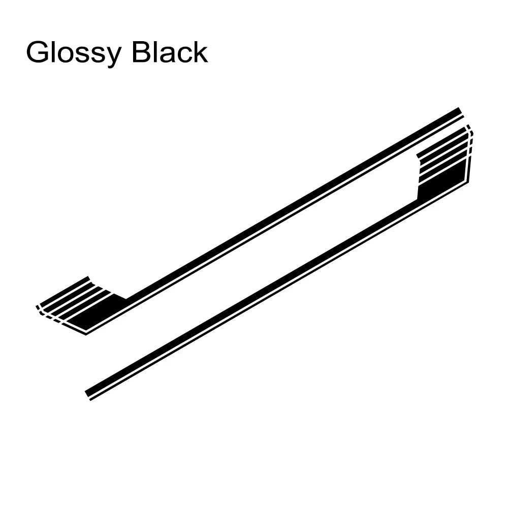 Long Side Door Skirt Stripe Decal for Ford F-150 Raptor | Self-Adhesive Vinyl Kit