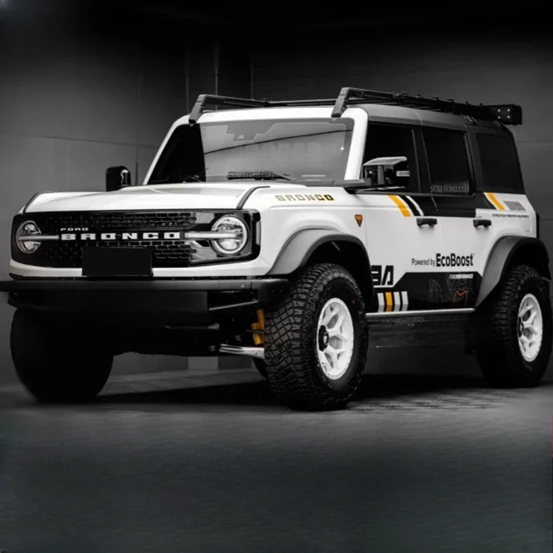 Personalized Full-Body Exterior Vinyl Decal Kit for Ford Bronco | Custom KK Fashion Wrap