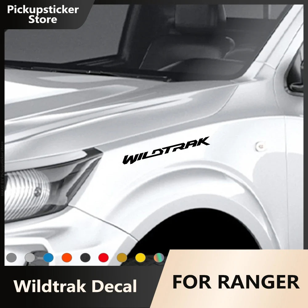 Wildtrak Graphics Decal for Ford Ranger Raptor / XL / XLT / Lariat | Pickup Vinyl Sticker