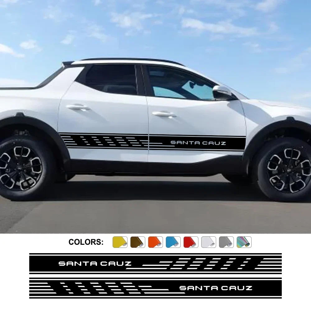 Door Side Graphic Decal for Hyundai Santa Cruz SE / SEL / Limited (2022–2023) | Vinyl Pickup Sticker