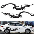 Dodge Challenger Hellcat Vintage Running Cat Tribal Tattoo Door Decal – Vinyl Graphic | 7 Designs, Left / Right / Both Sides