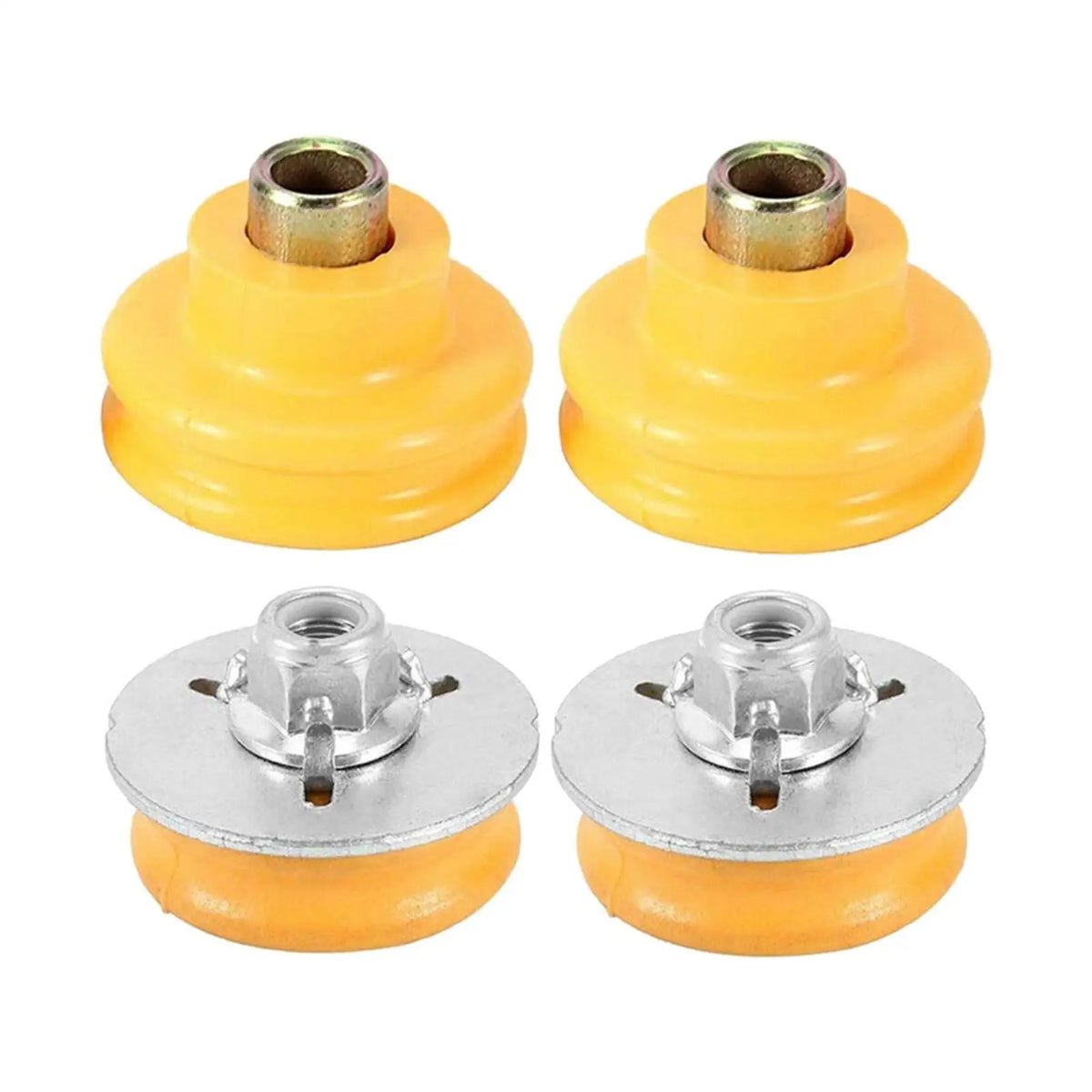BMW E81 / E82 / E87 / E88 1 Series & E90 / E91 / E92 / E93 3 Series Rear Shock Mount Set 4-Piece (Replaces 33506771738 / 33506771737)
