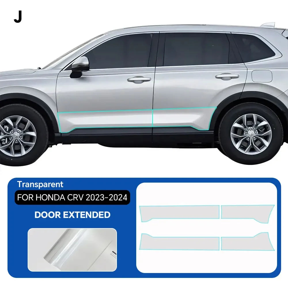 Precut PPF Clear Bra for Honda CR-V (2023–2025) | TPU Paint Protection Film — Headlights, Mirrors & Doors