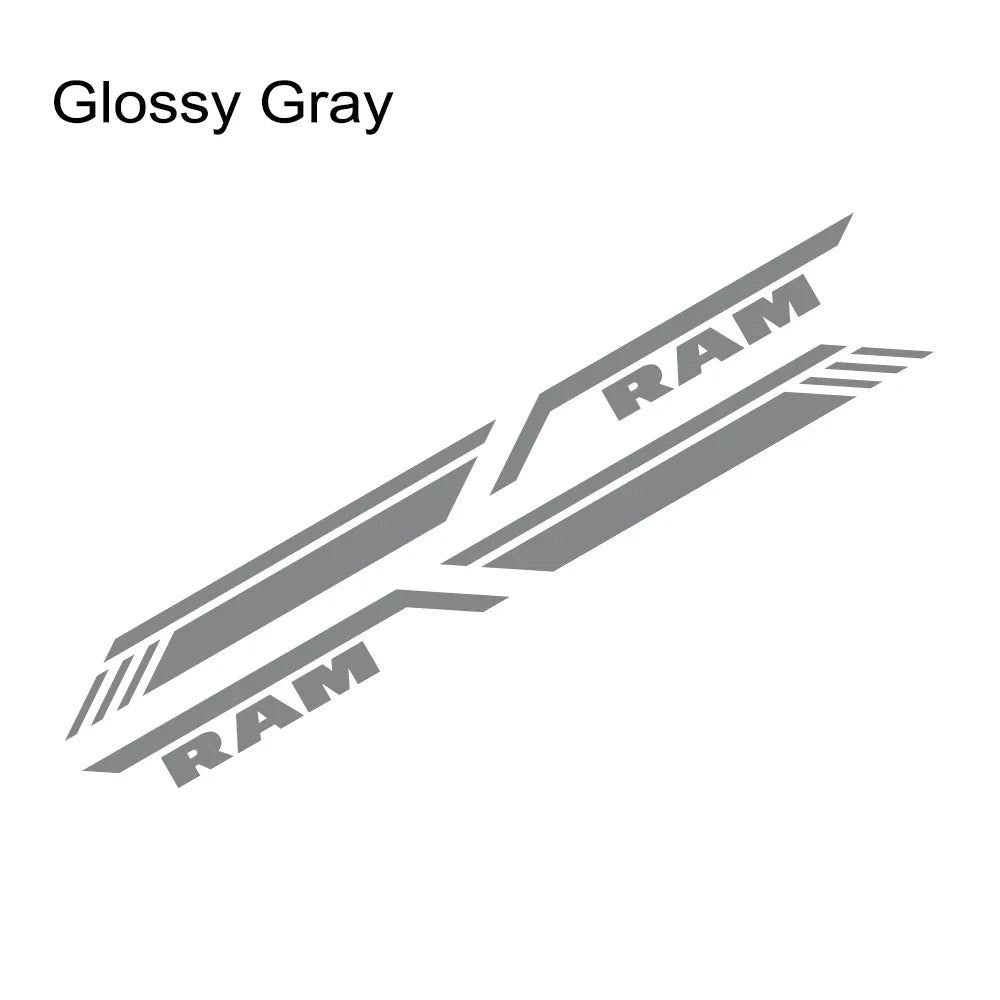 Bed Side Stripe Decal for Dodge RAM 1500 / 2500 / 3500 Rebel / TRX | Pickup Vinyl Graphic