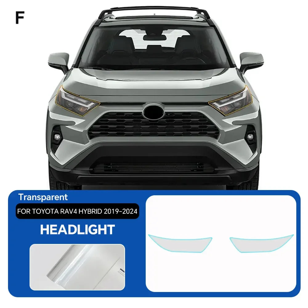Precut PPF for Toyota RAV4 Hybrid XA50 (2019–2025) | TPU Headlight, Door & Mirror Protection