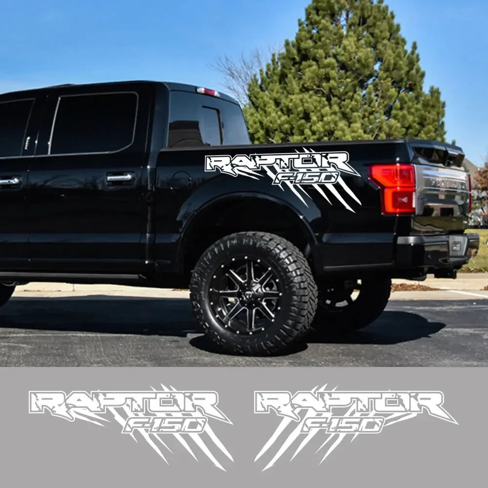 SVT Truck Bed Side Decal for Ford F-150 Raptor SVT | 2-Piece Pickup Vinyl Graphic