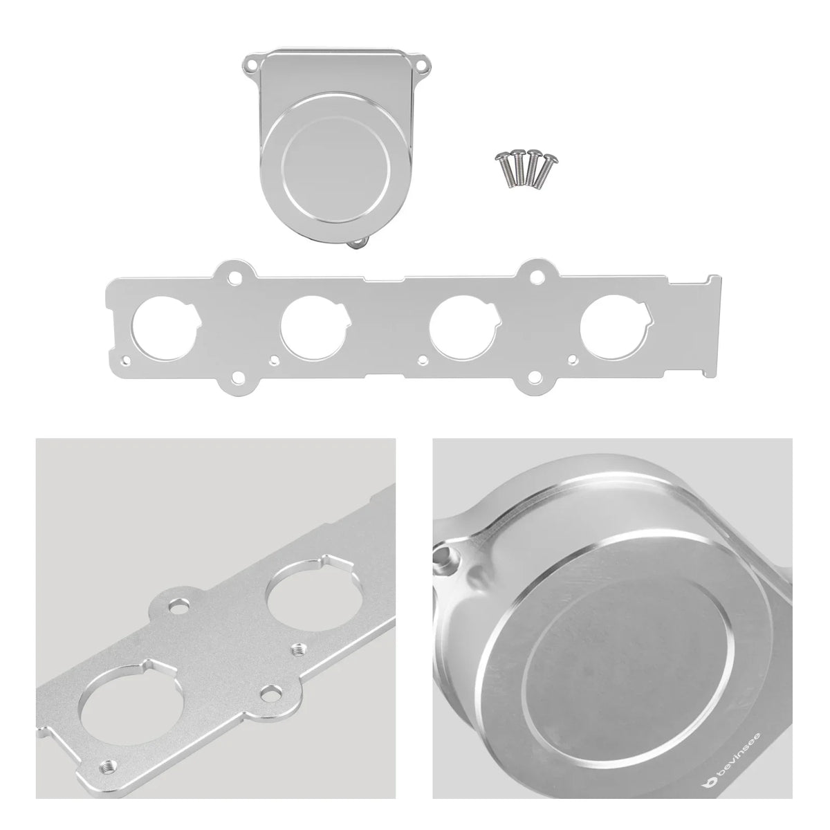 Honda / Acura B-Series VTEC B16 / B18C Engine Coil-On-Plug Adapter Plate & COP Distributor Cap Kit (Excludes GSR / Type-R)