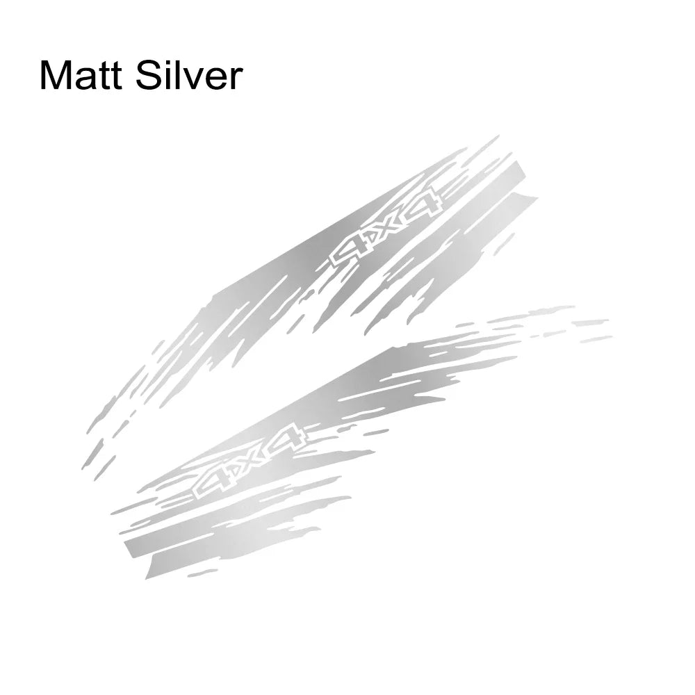 Mudslinger Style Bed Side Decal | Universal Pickup Sticker for F-150, Hilux, RAM, D-Max & More