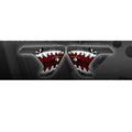 Shark Soldier Hood, Side & Fender Vent Decal | Precut Vinyl Wrap Graphic Kit