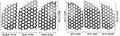 Honeycomb Decoration Sticker Set for Ford Mustang (2015+) | 6-Piece Vinyl Decal
