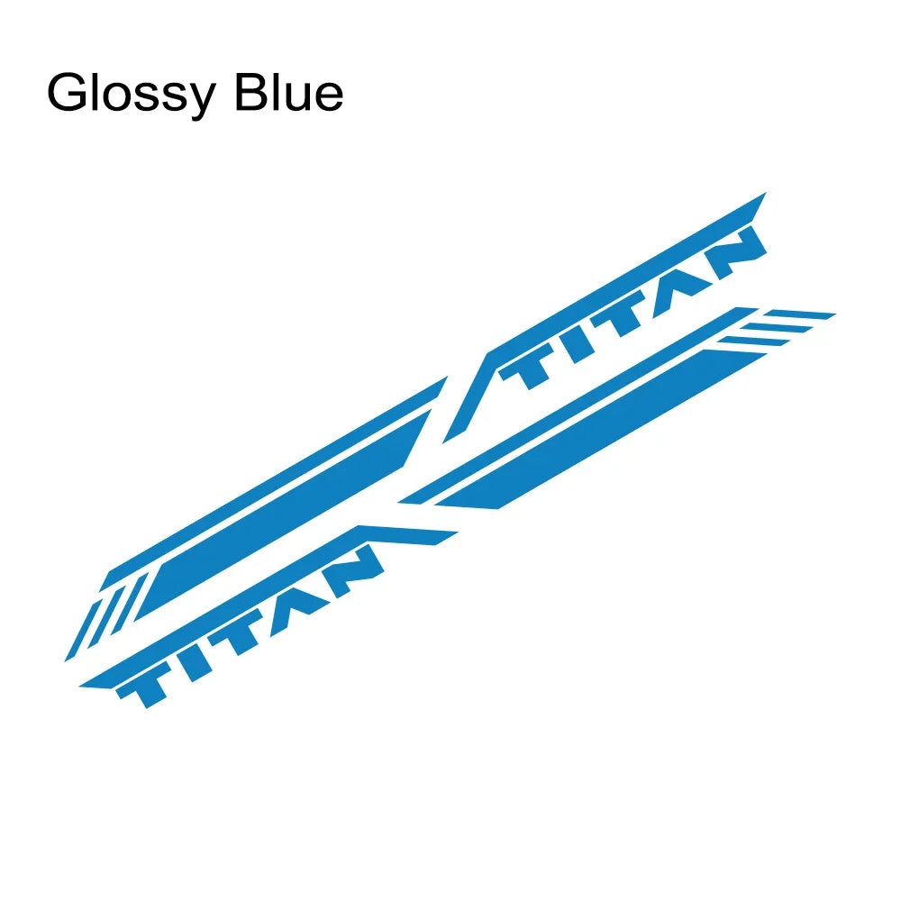 Trunk Side Stripe Decal for Nissan Titan Pro-4X | Pickup Truck Vinyl Graphic