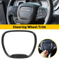 Steering Wheel Decoration Cover Trim Sticker for Dodge Challenger / Charger / Durango | OXILAM