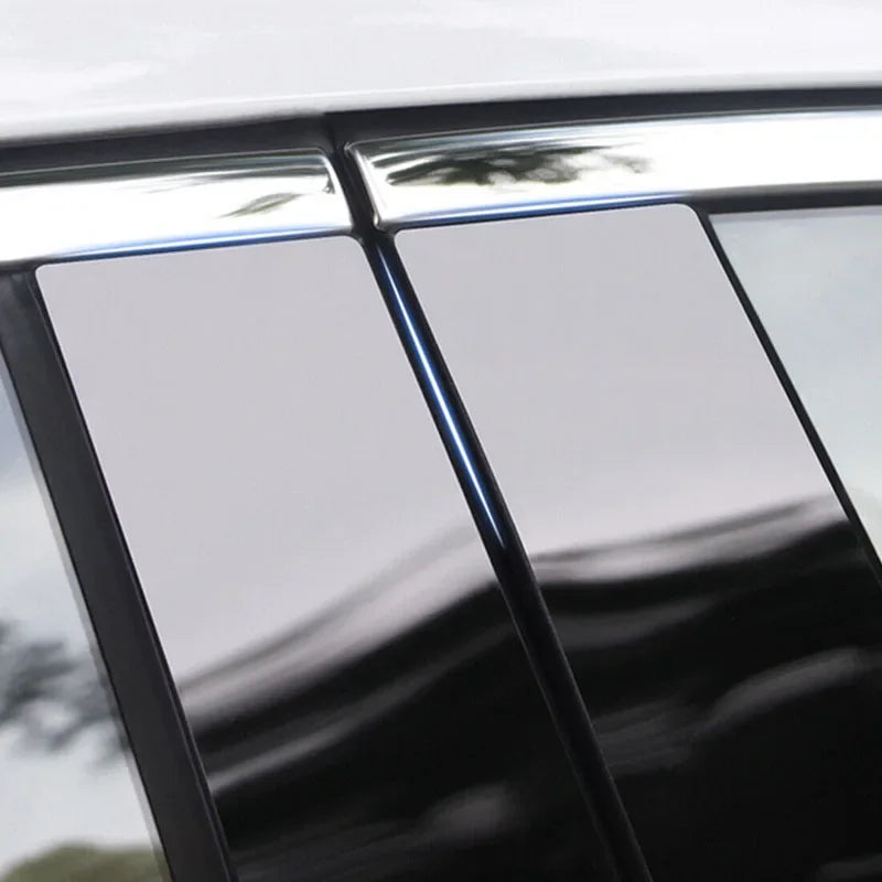 Gloss Black Pillar Post Door Trim Cover for Ford Bronco 4-Door (2021–2023) | Vinyl Sticker Pair