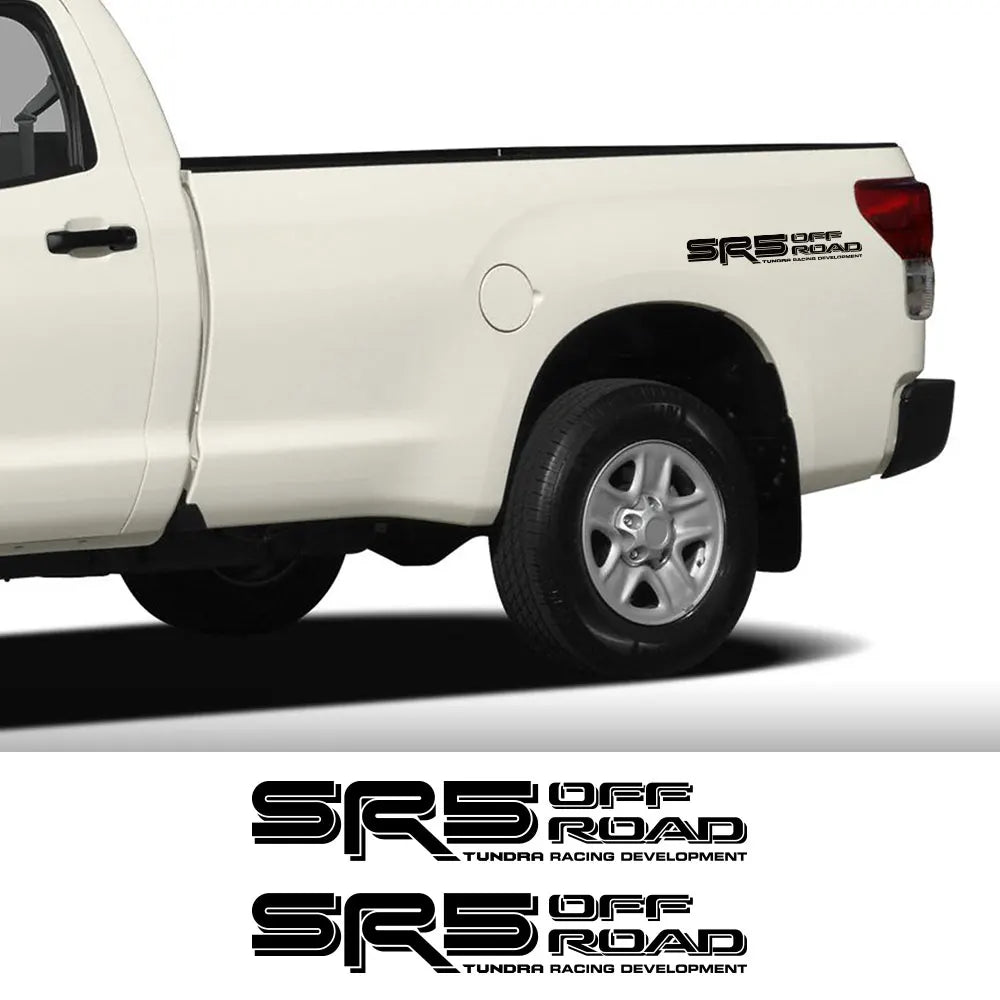 Trunk Side 4x4 Off-Road Decal for Toyota Tundra TRD / SR / SR5 | Pickup Bed Vinyl Sticker