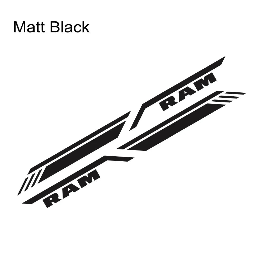Bed Side Stripe Decal for Dodge RAM 1500 / 2500 / 3500 Rebel / TRX | Pickup Vinyl Graphic