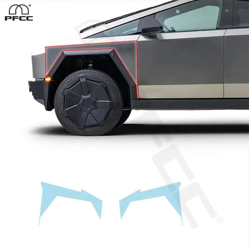 Precut PPF Clear Bra for Tesla Cybertruck (2024–2026) | 9-Mil TPU Paint Protection Film