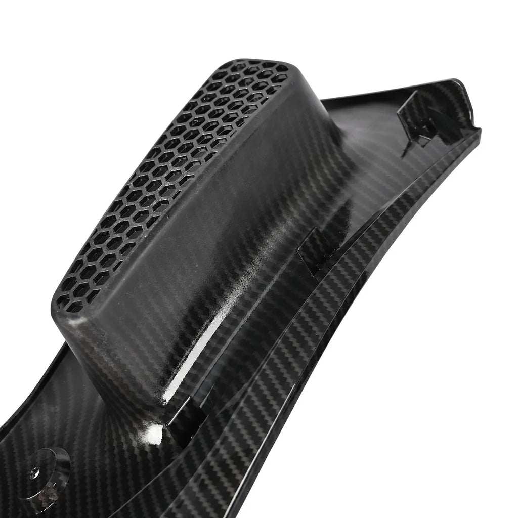 Rear Mudguard Extended Body Kit Flaps & Guards Carbon Fiber for Chevrolet Corvette C8 | Black