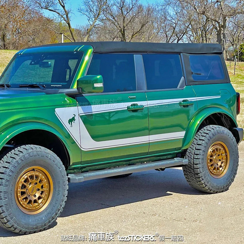 Body & Hood Sport Decoration Stripe Vinyl Kit | Custom KK Graphics for Ford Raptor